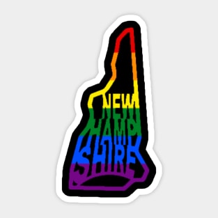 New Hampshire Pride Sticker